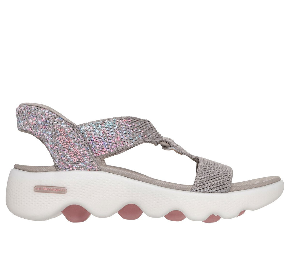 Skechers Slip-ins: GO WALK Massage Fit Sandal - Confetti Sky | Skechers near me