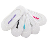 5 Pack Non Terry Solid Liner Socks | Skechers near me