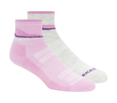 2 Pack Women's Trail Quarter Socks | Skechers near me