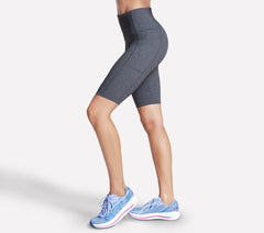 GO WALK High Waisted 10 Inch Bike Short | Skechers online shop
