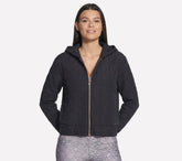 GO WALK Cozy Fit Diamond Jacket | Skechers on sale