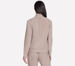 GO Luxe Rib Everyday Full Zip Jacket | Skechers on sale