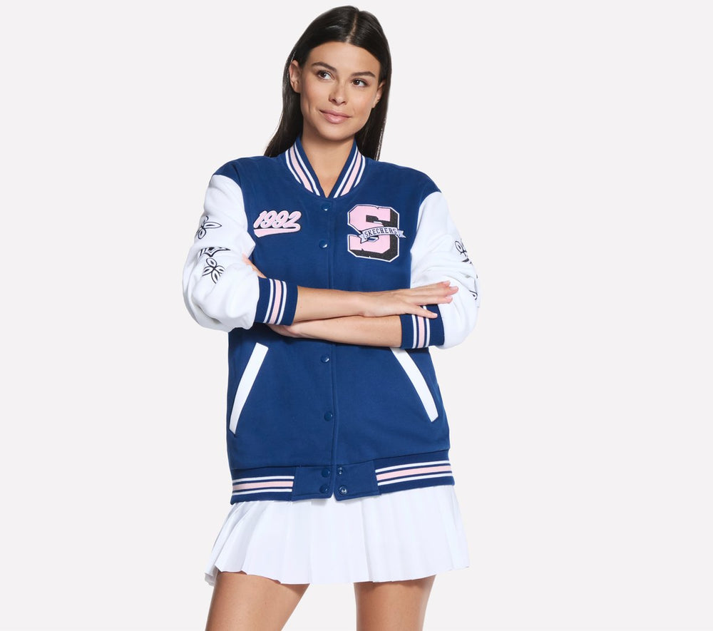 Varsity Jacket | Skechers online shop