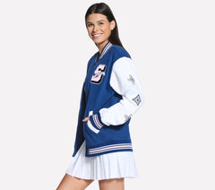 Varsity Jacket | Skechers online shop