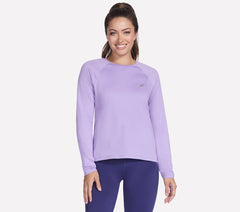 GO DRI Stride Long Sleeve Crew | Skechers on sale