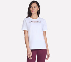 Dazzle Short Sleeve Tee | Skechers discount