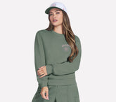 Collegiate Crest Crewneck | Skechers outlet