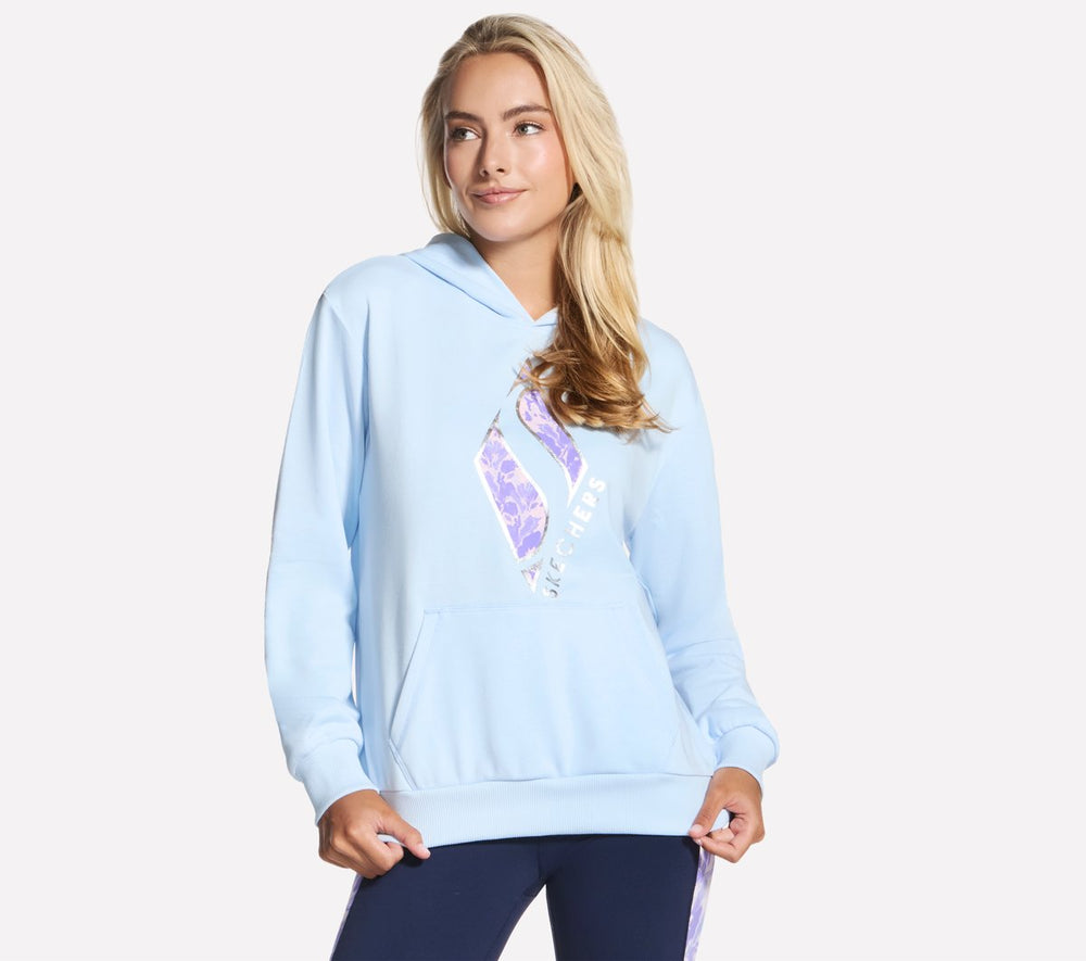 Floral Diamond Pullover Hoodie | Skechers outlet