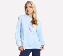 Floral Diamond Pullover Hoodie | Skechers outlet
