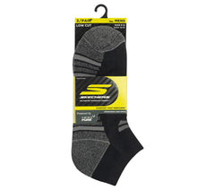 3 Pack Men's Half Terry Low Cut Socks | Skechers discount