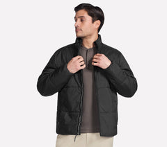 GO SHIELD Cozy Fit Traverse Down Jacket | Skechers on sale