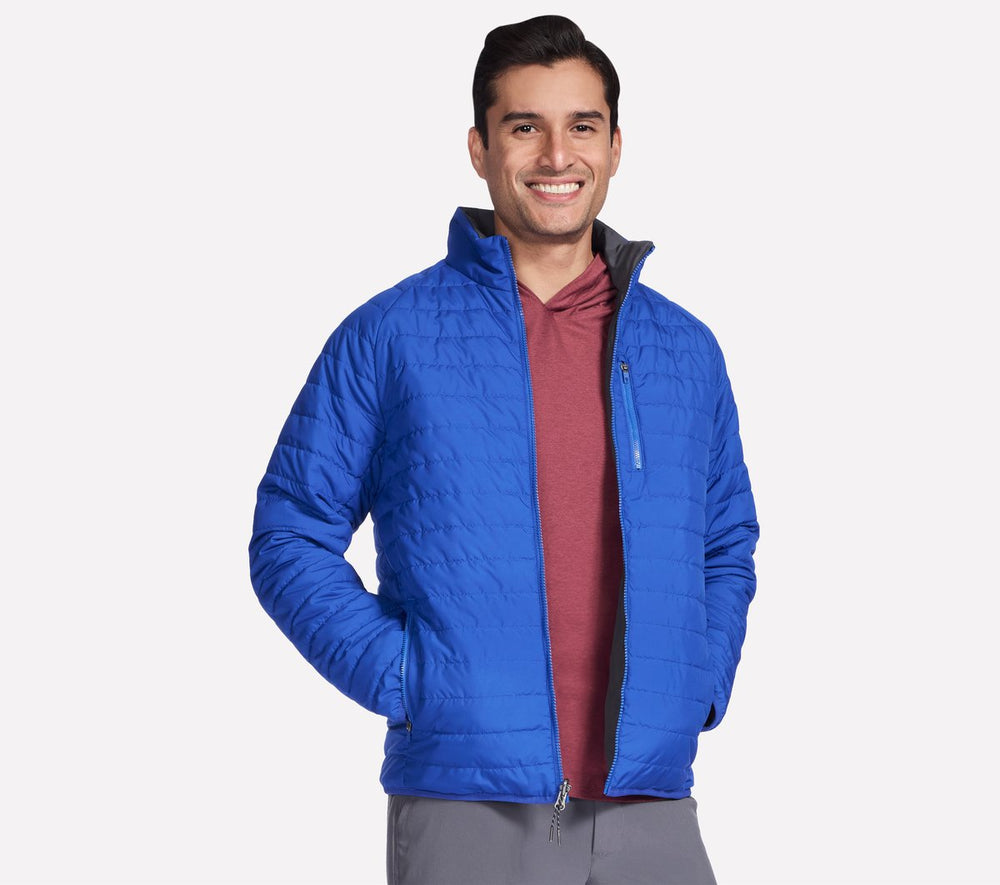 GO SHIELD Cozy Fit Altitude Reversible Jacket | Skechers discount