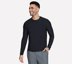 GO DRI All Day Long Sleeve Tee | Skechers online shop