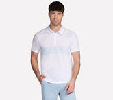 GO DRI Charge Palm Stripe Polo | Skechers near me