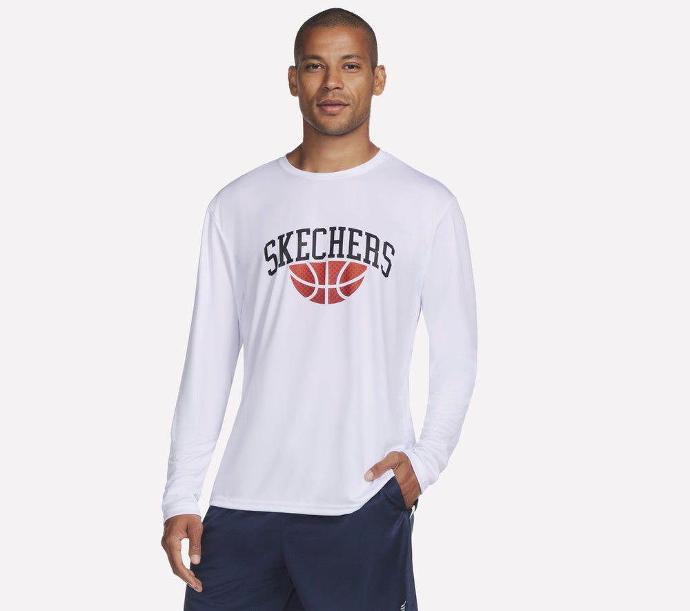 Hoops Long Sleeve Tee | Skechers outlet