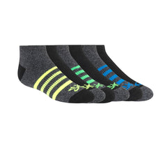 6 Pack Low Cut Marled Stripe Socks | Skechers on sale