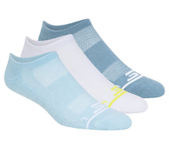 3 Pack Women's No Show Premium Basic Socks | Skechers on sale