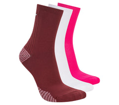 3 Pack Women's Half Terry Low Crew Socks | Skechers discount