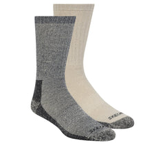 2 Pack Men's Crew Wool Socks | Skechers discount