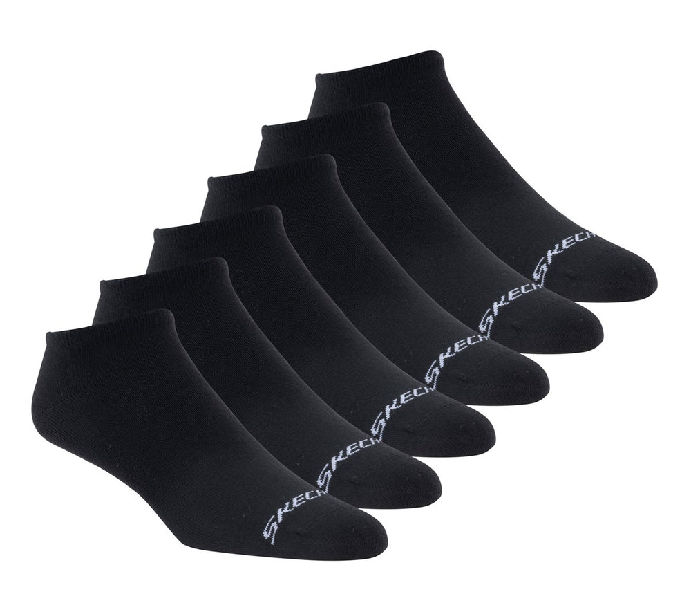 6 Pack Men's Cotton No Show Socks | Skechers discount
