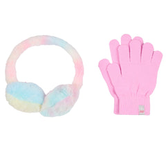 Tie Dye Heart Earmuff and Glove Set | Skechers sale