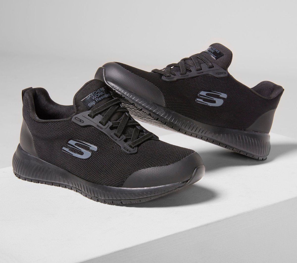 Work Slip-Resistant Relaxed Fit: Squad | Skechers for sale