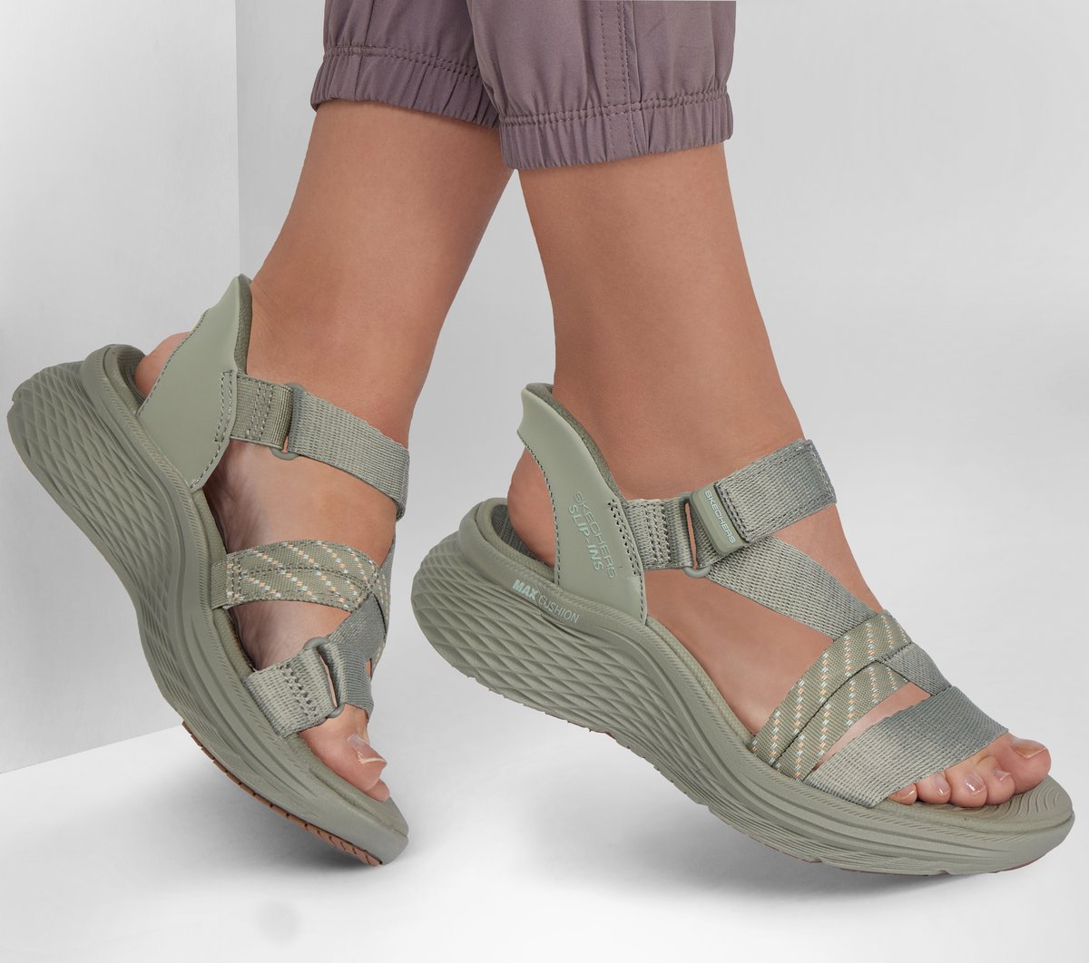 Skechers Slip-ins: Max Cushioning Elite 2.0 Sandal - Emery | Skechers sale