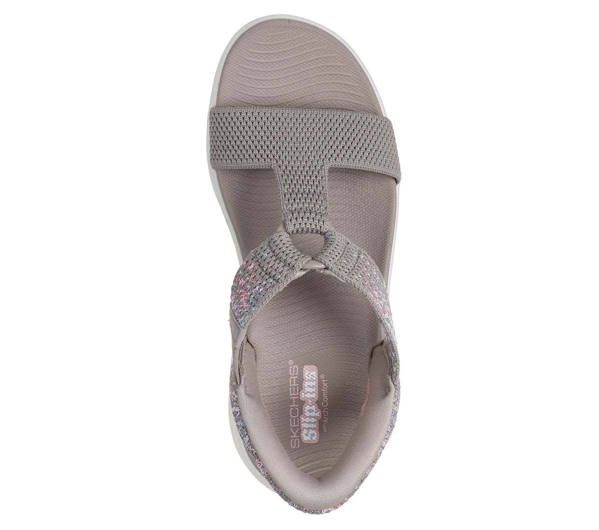 Skechers Slip-ins: GO WALK Massage Fit Sandal - Confetti Sky | Skechers near me