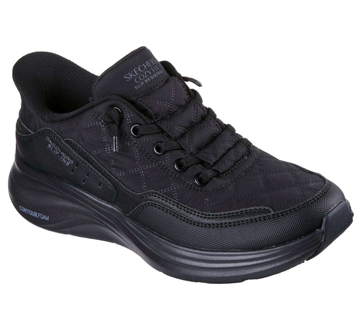 Skechers Slip-ins Work Slip-Resistant: Contour Foam - Cozy Fit | Skechers sale