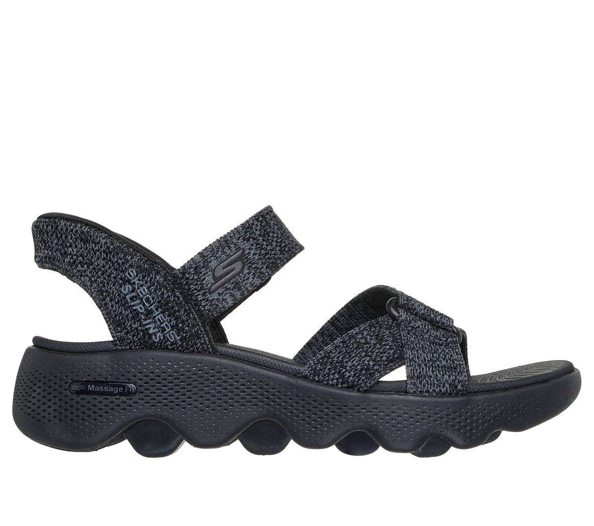Skechers Slip-ins: GO WALK Massage Fit Sandal - Heather | Skechers for sale