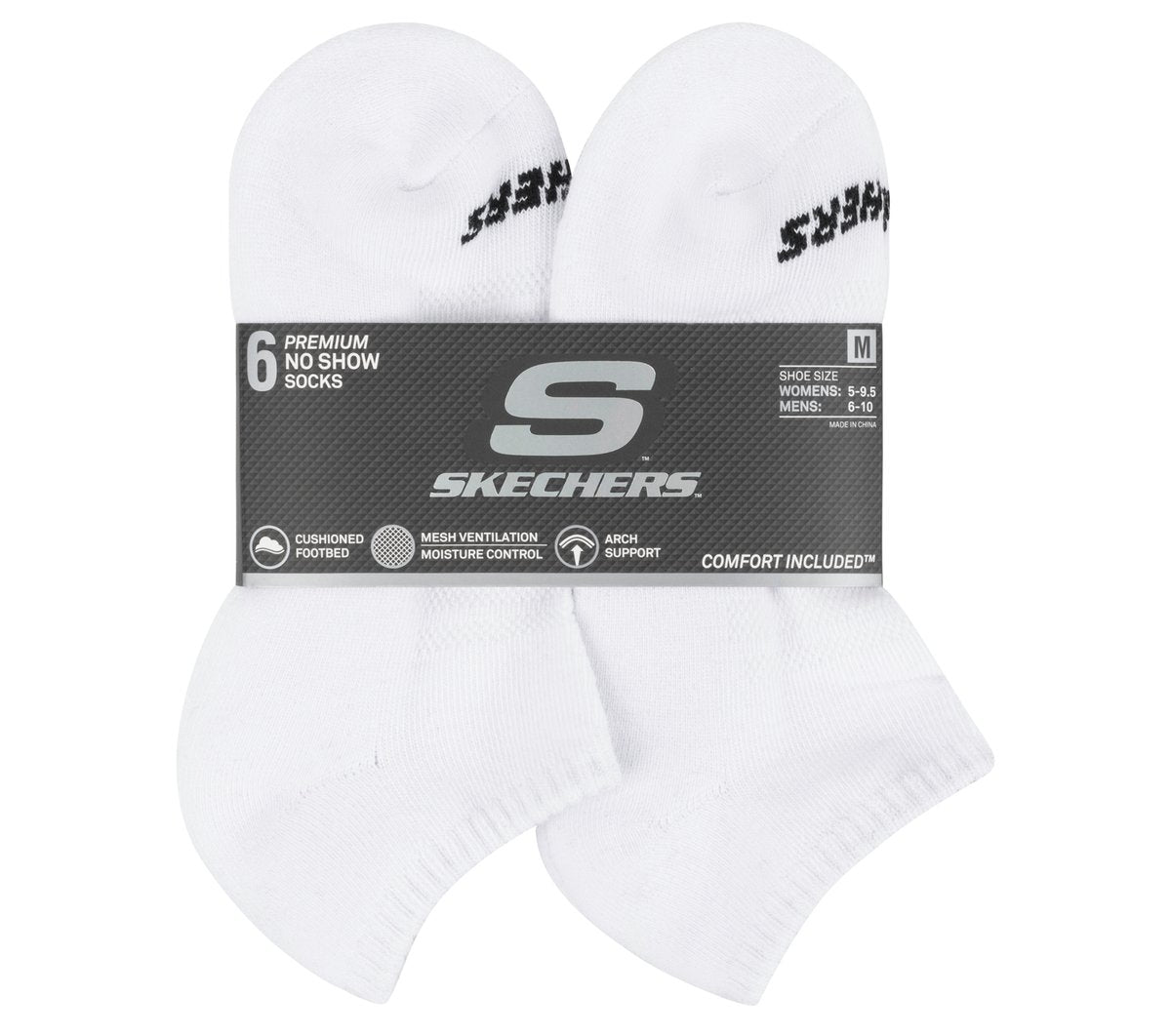 6 Pack Core Low Cut Medium Socks | Skechers outlet