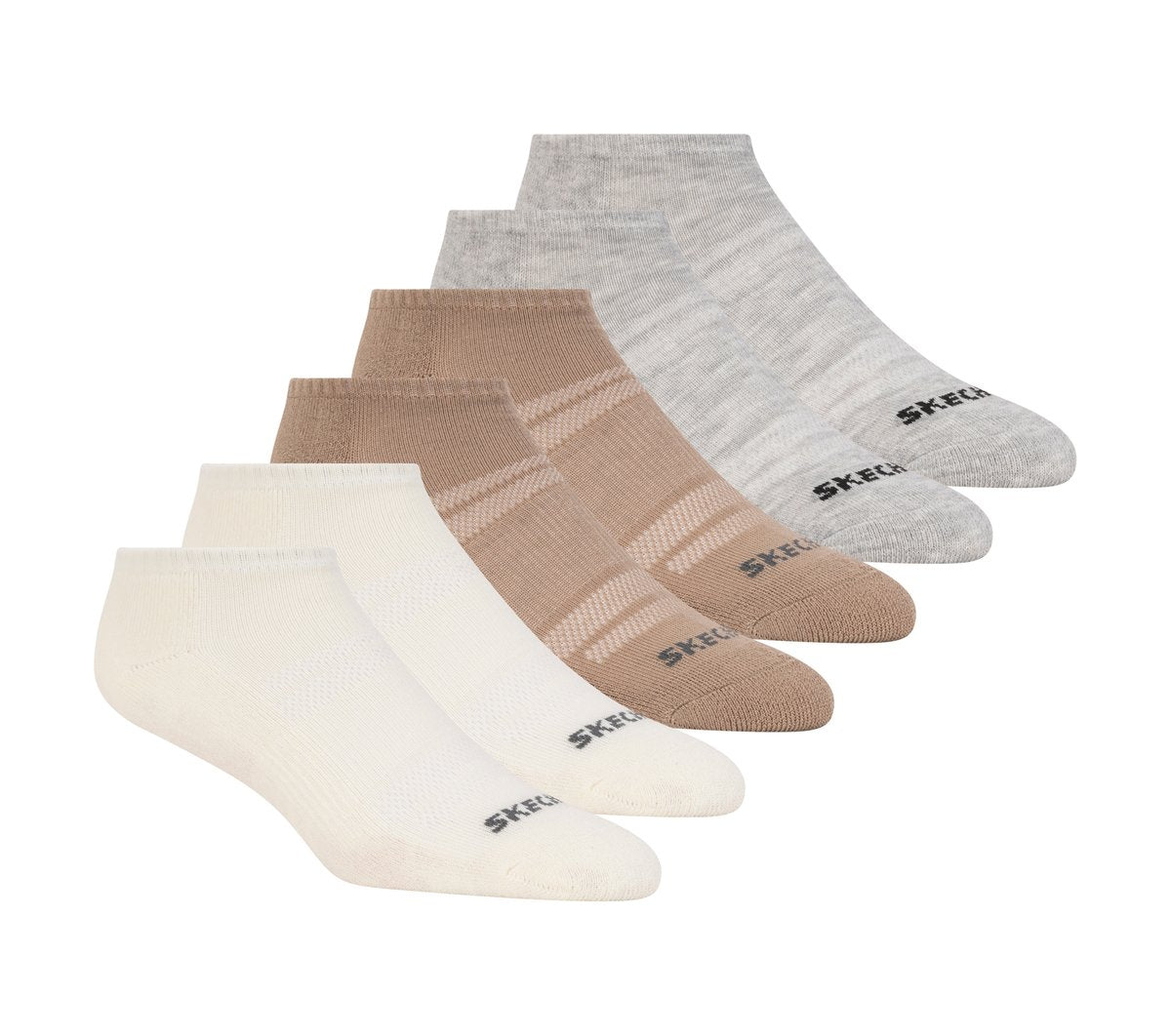 6 Pack Core Low Cut Medium Socks | Skechers outlet