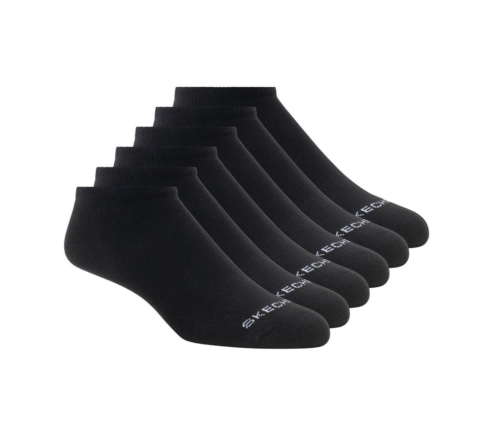 Cotton No-Show Socks - 6 Pack | Skechers discount