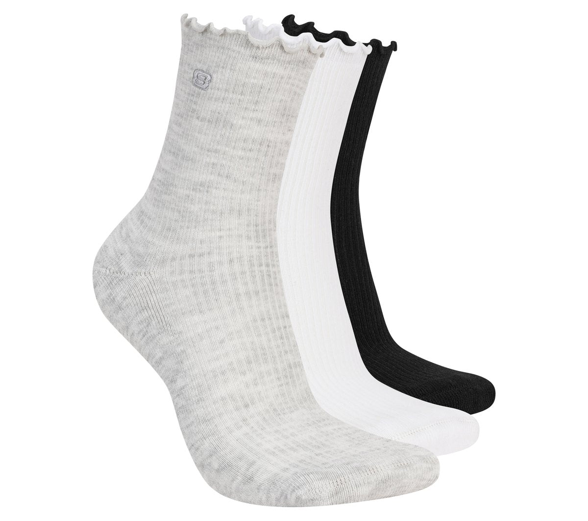 3 Pack Women's Ankle Lettuce Socks | Skechers outlet