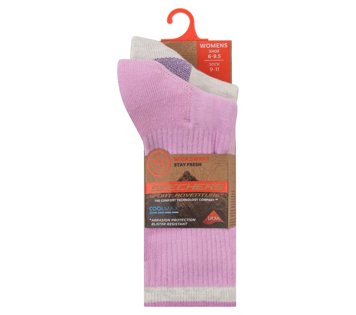 2 Pack Women's Crew Trail Socks | Skechers near me