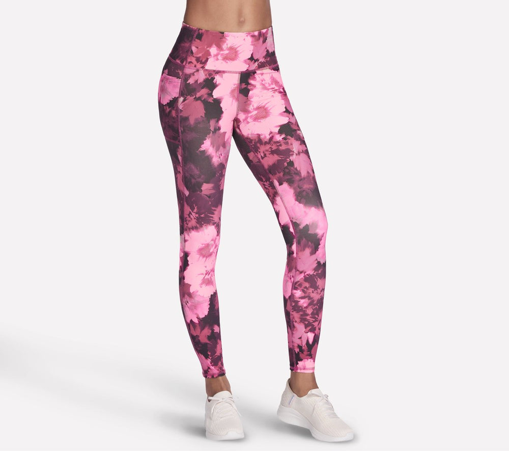 GO FLEX RIB Inbloom Full Length High-Waisted Legging | Skechers online shop