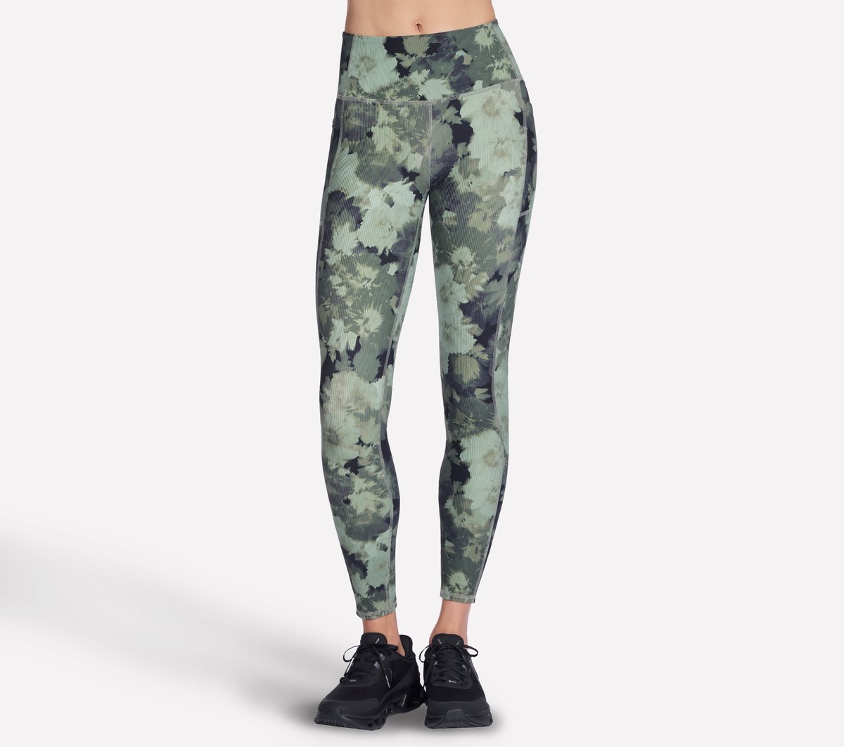 GO FLEX RIB Inbloom Full Length High-Waisted Legging | Skechers online shop