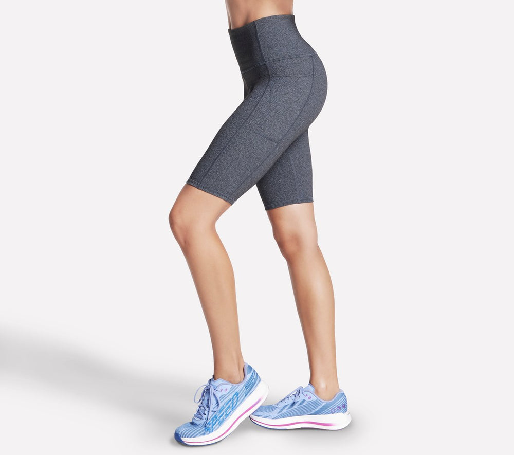 GO WALK High Waisted 10 Inch Bike Short | Skechers online shop