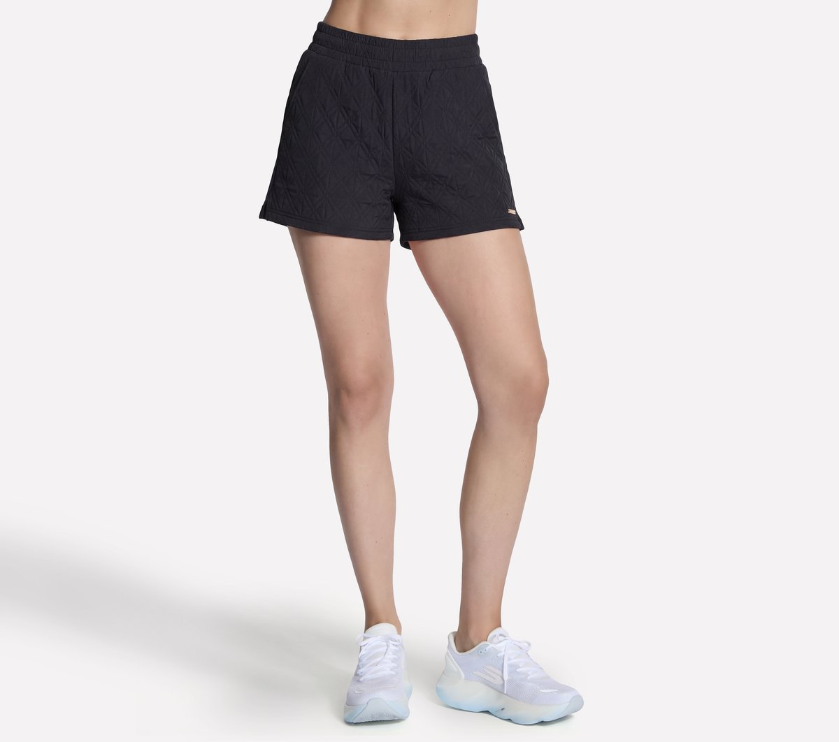 GO WALK Cozy Fit Diamond 4 Inch Short | Skechers for sale