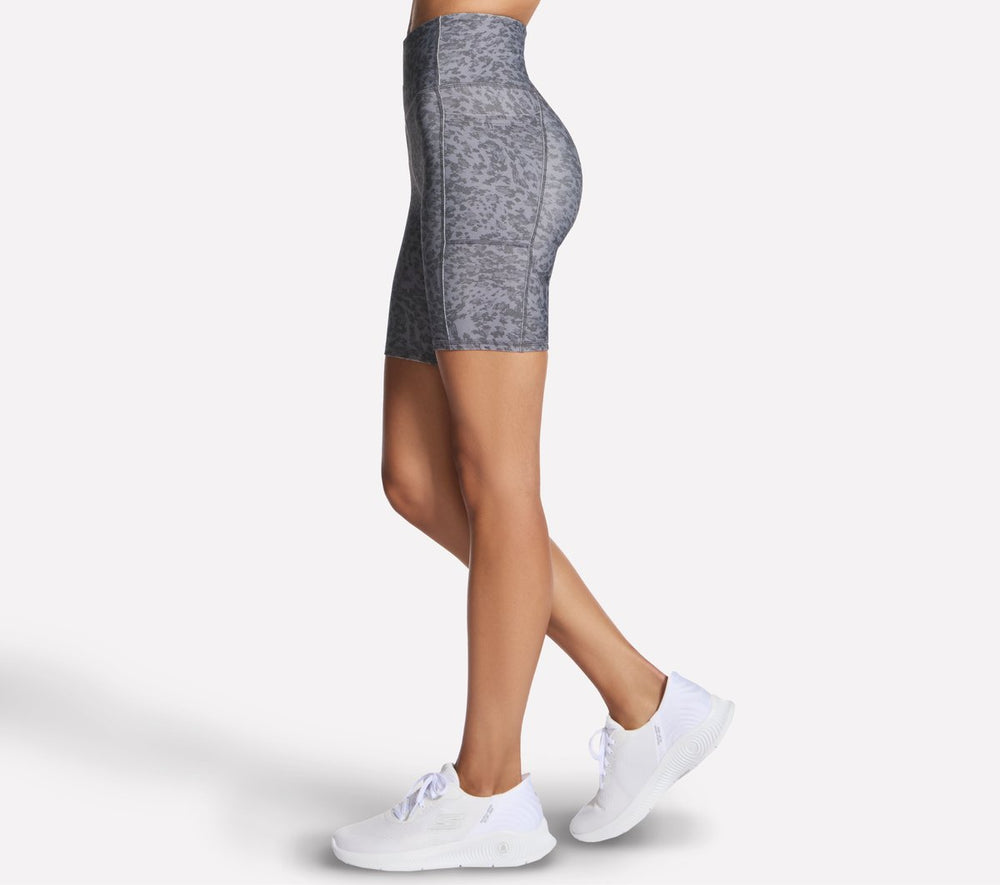 GO FLEX Printed High Waisted 8 Inch Bike Short | Skechers discount