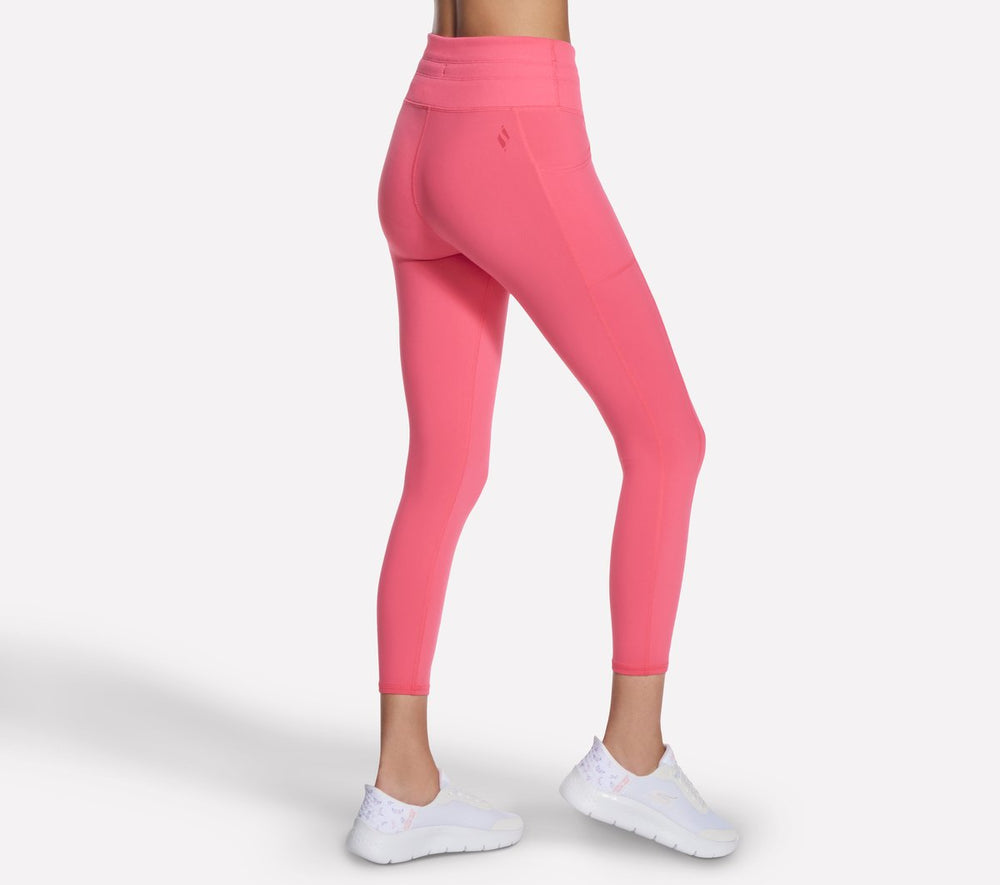 GO WALK Rib Mix High Waisted 7/8 Legging | Skechers online shop