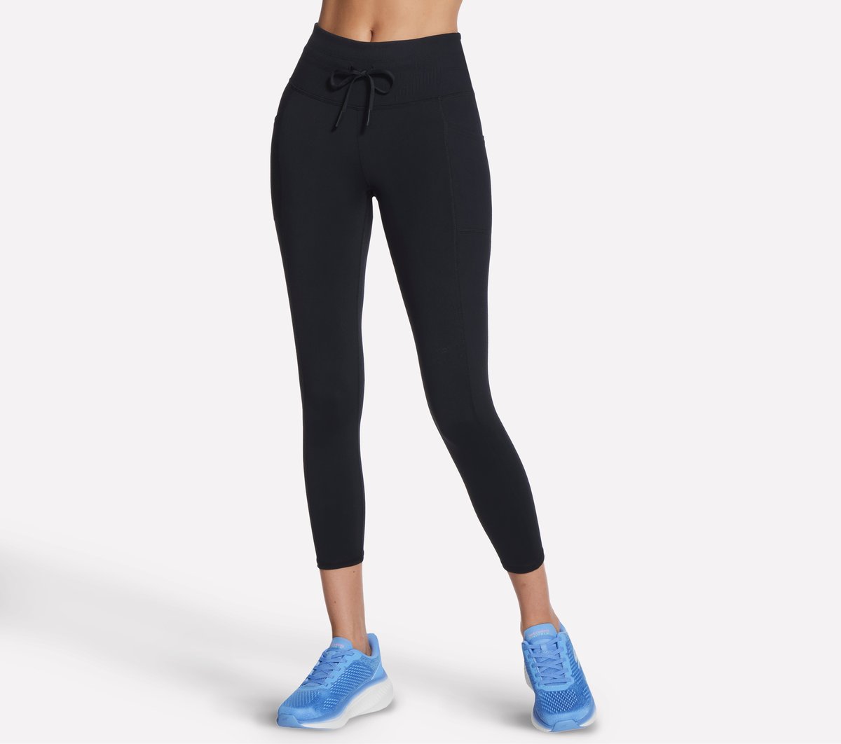 GO WALK Rib Mix High Waisted 7/8 Legging | Skechers online shop