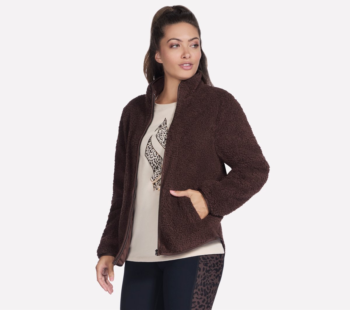 Skech-Sherpa Jacket | Skechers online shop