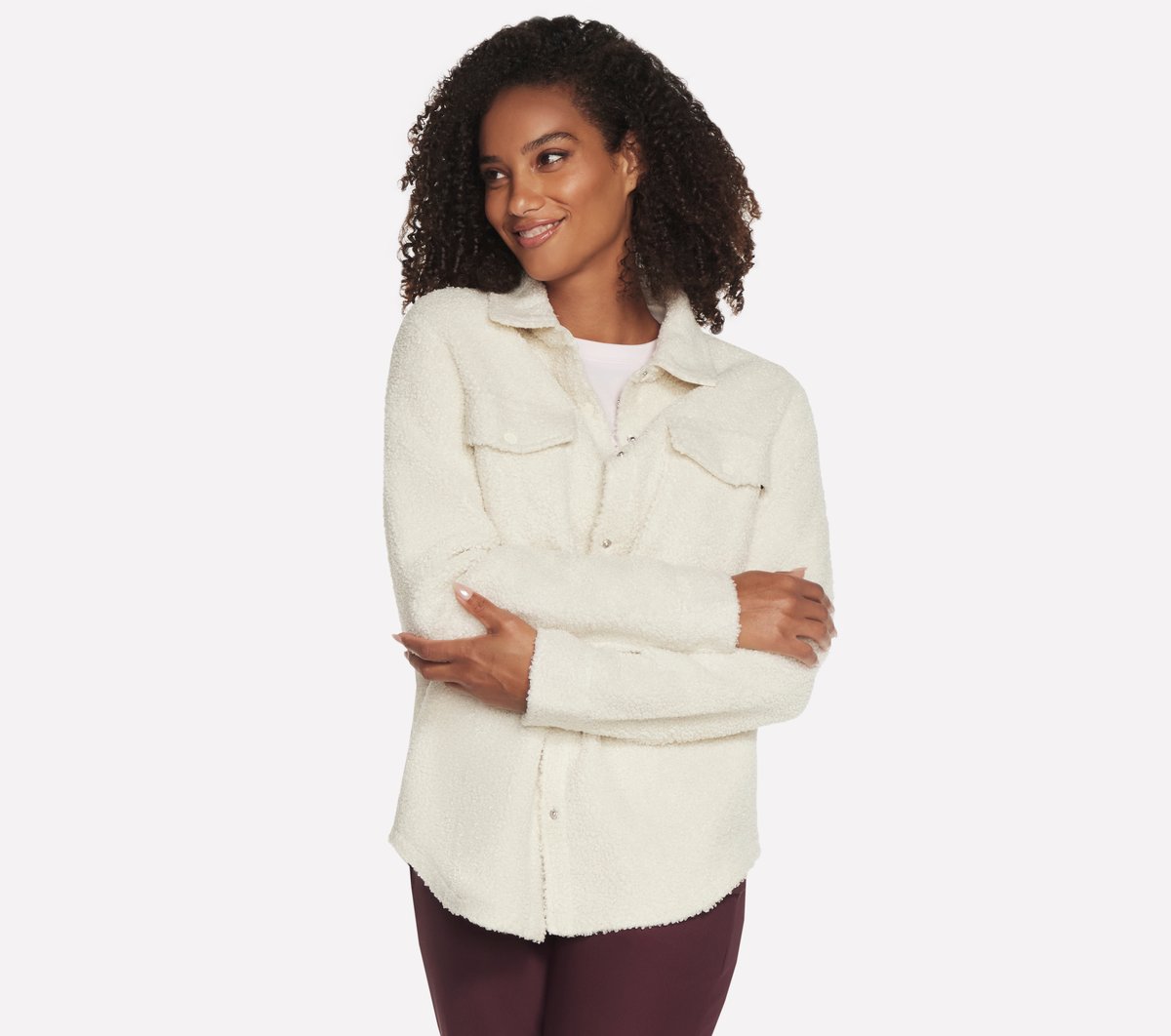 Sherpa Shacket | Skechers outlet