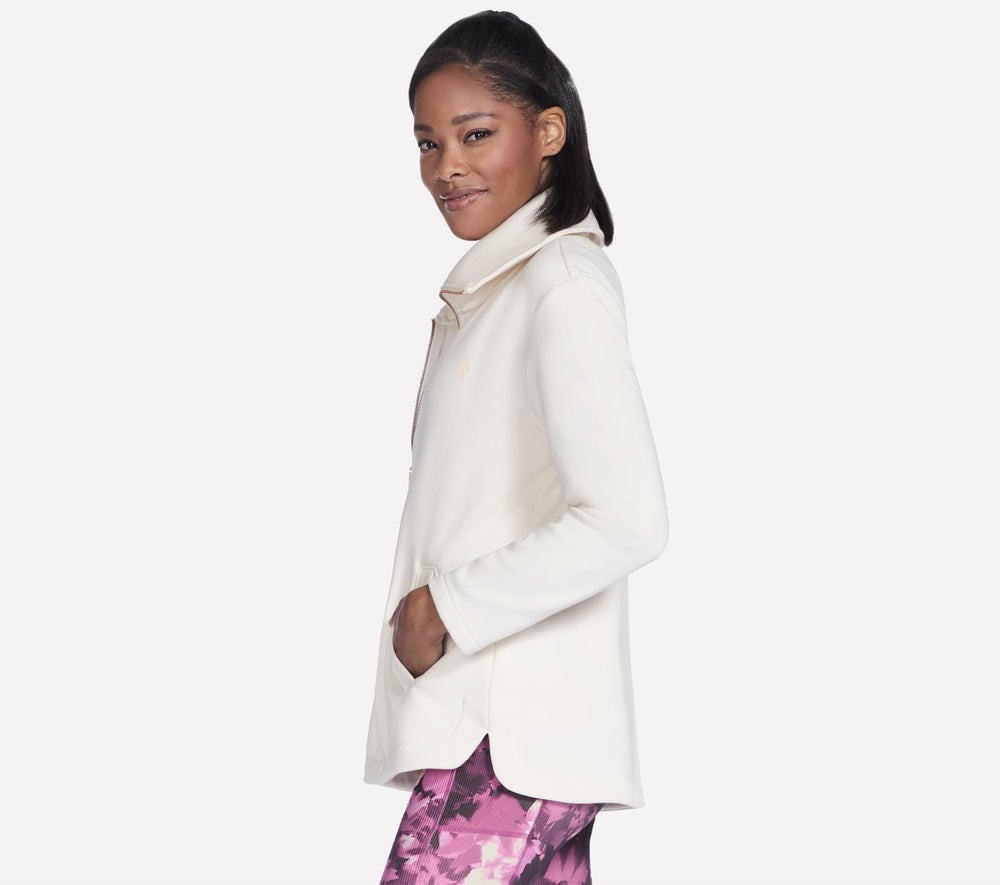 GO SNUGGLE Tunic Full Zip Jacket | Skechers near me