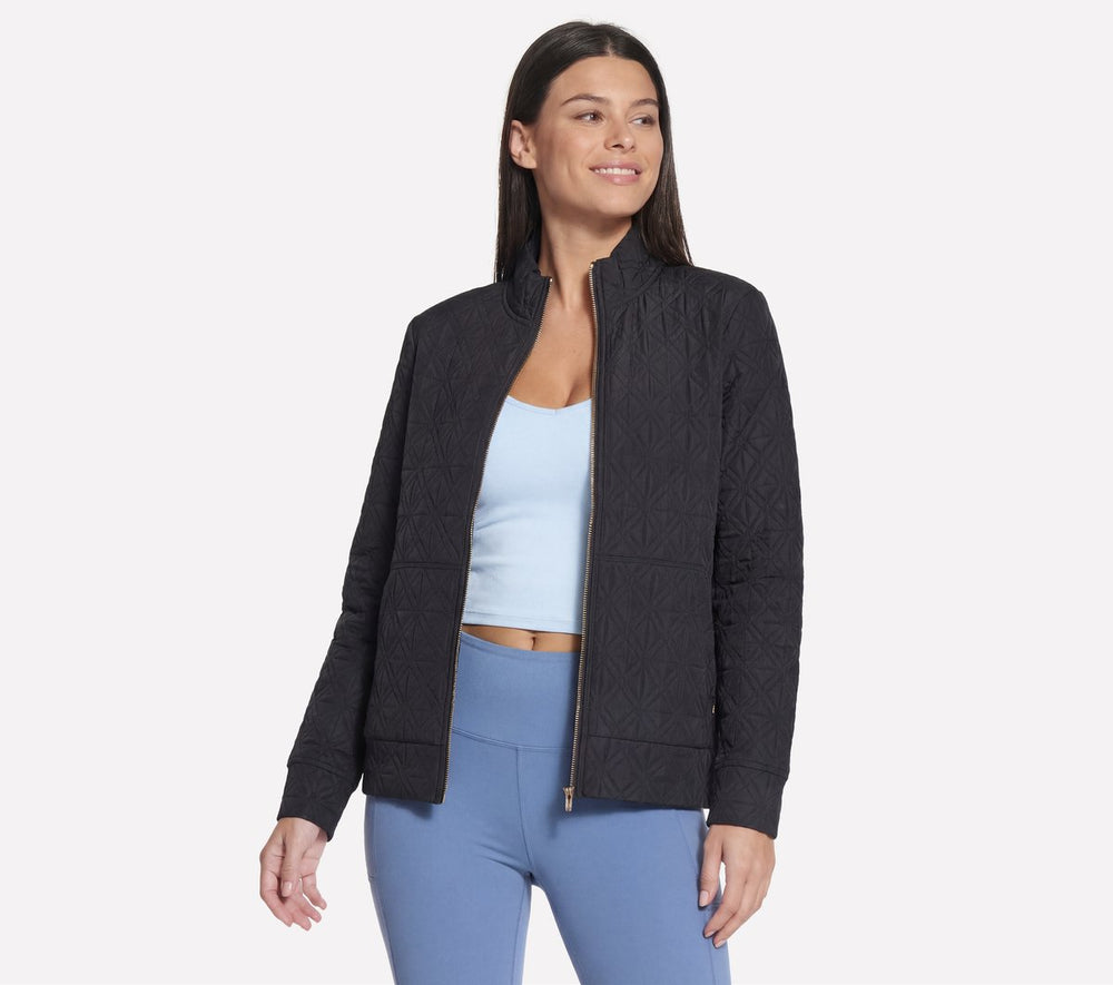 GO WALK Everywhere Cozy Fit Diamond Jacket | Skechers online shop