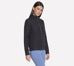 GO WALK Everywhere Cozy Fit Diamond Jacket | Skechers online shop