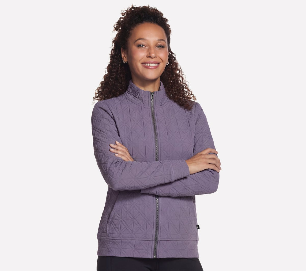 GO WALK Everywhere Cozy Fit Diamond Jacket | Skechers near me