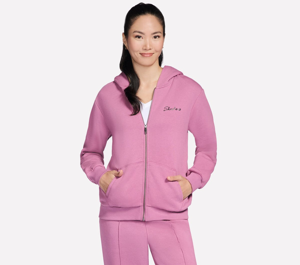 SKECH SWEATS Signature Full Zip Hoodie | Skechers outlet