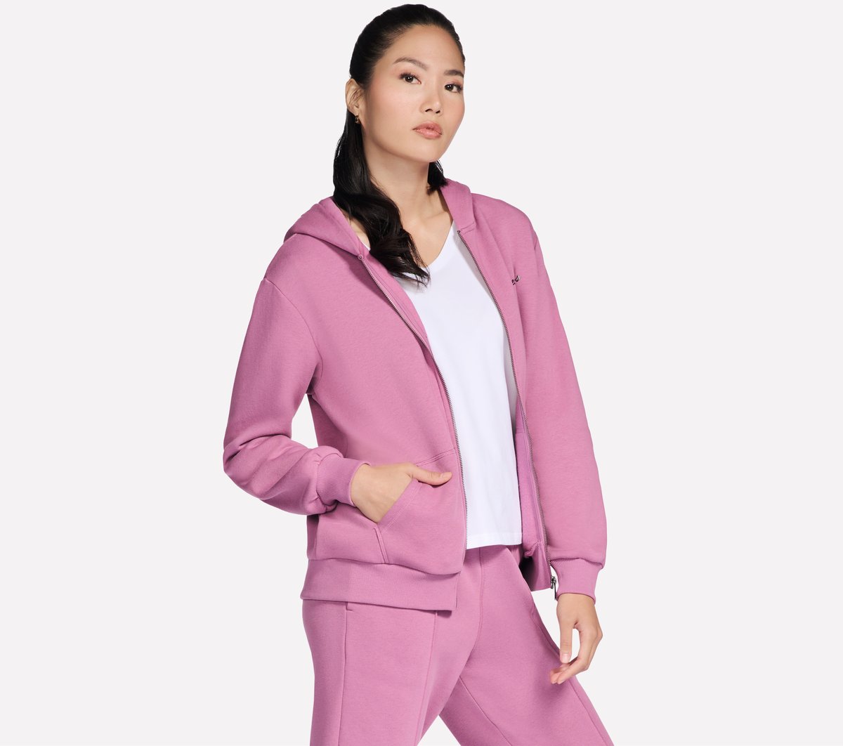 SKECH SWEATS Signature Full Zip Hoodie | Skechers outlet